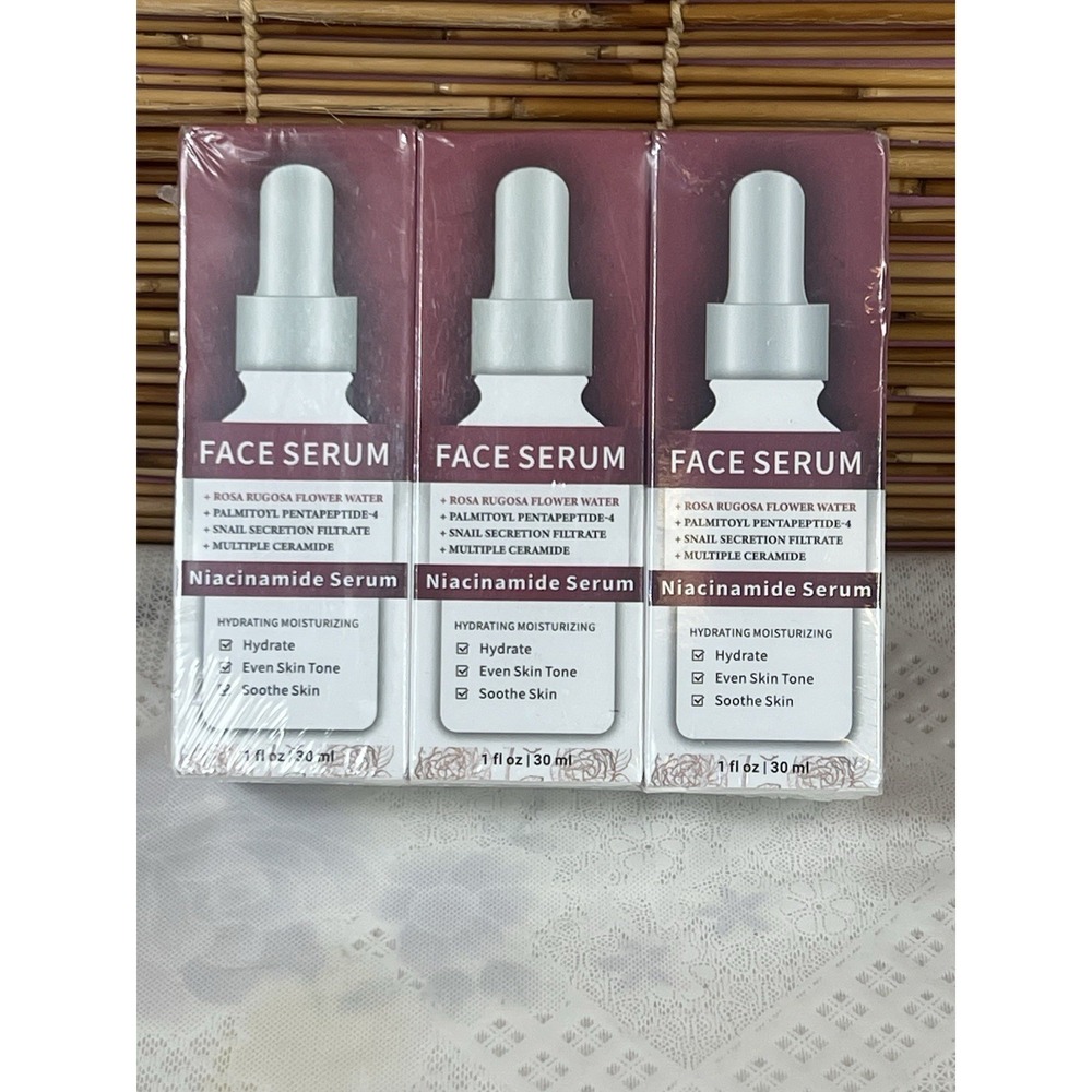 3 Pack Hydrating Moisturizing‎ Face Serum Lakibole Exp 2027 New